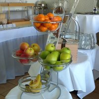 Obst am Frühstücksbuffet